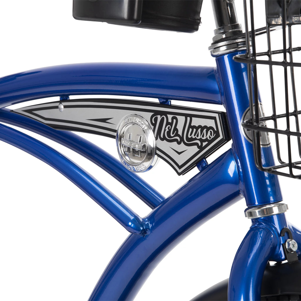 Huffy 26” Nel Lusso Men's Cruiser Bike, Matte Black