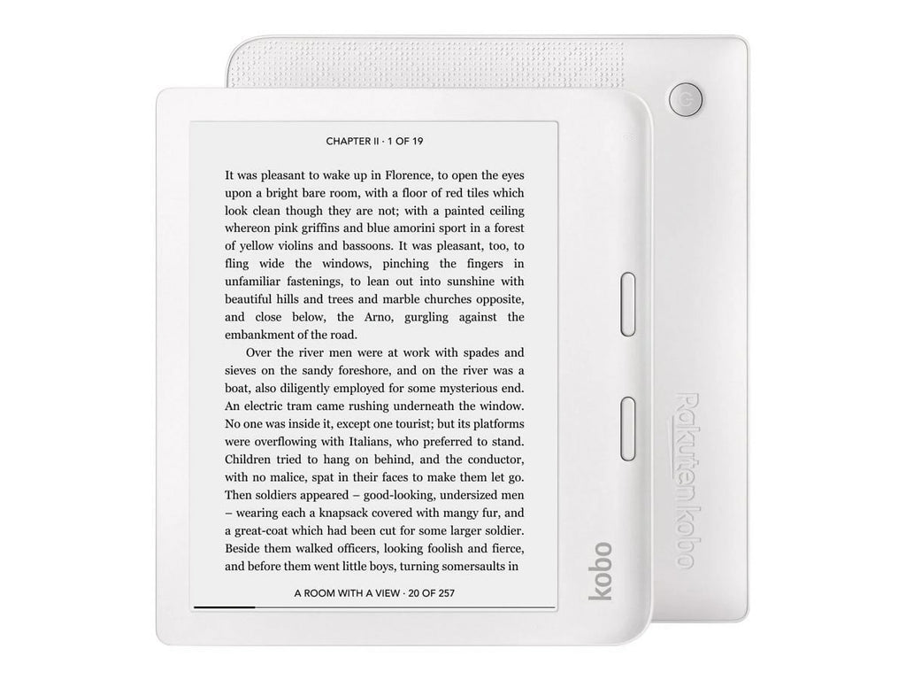 Kobo Libra 2 - eBook reader - 32 GB - 7" E Ink Carta 1200 (1680 x 1264) - touchscreen - Wi-Fi - white