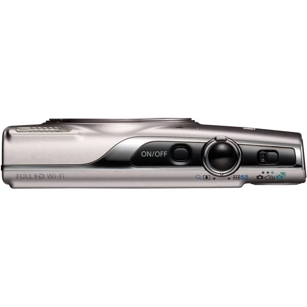 Canon PowerShot ELPH 360 HS Digital Camera (Silver) 1078C001