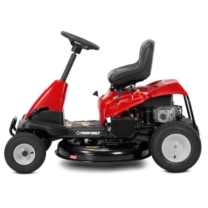 30 in. 10.5 HP Briggs and Stratton Engine 6-Speed Manual Drive Gas Rear Engine Riding Mower with Mulch Kit Included