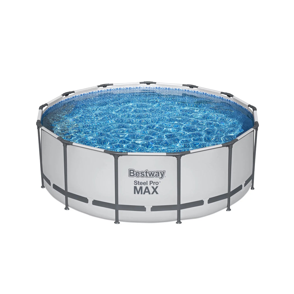 Bestway Steel Pro 15' x 48" Round Above Ground Outdoor Swimming Pool