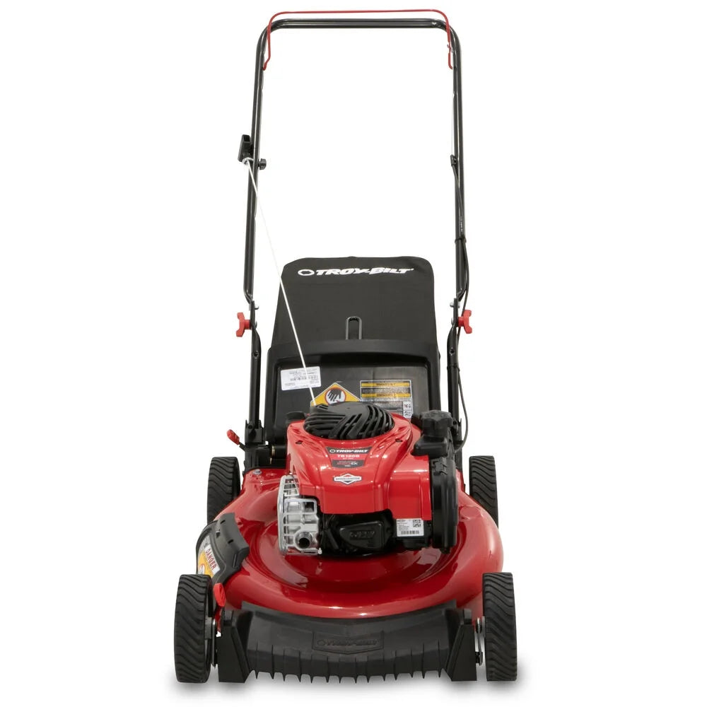 Troy-Bilt TB120B Walk Behind Push Mower 21 in. with 3-in-1 Cutting Triaction Cutting System