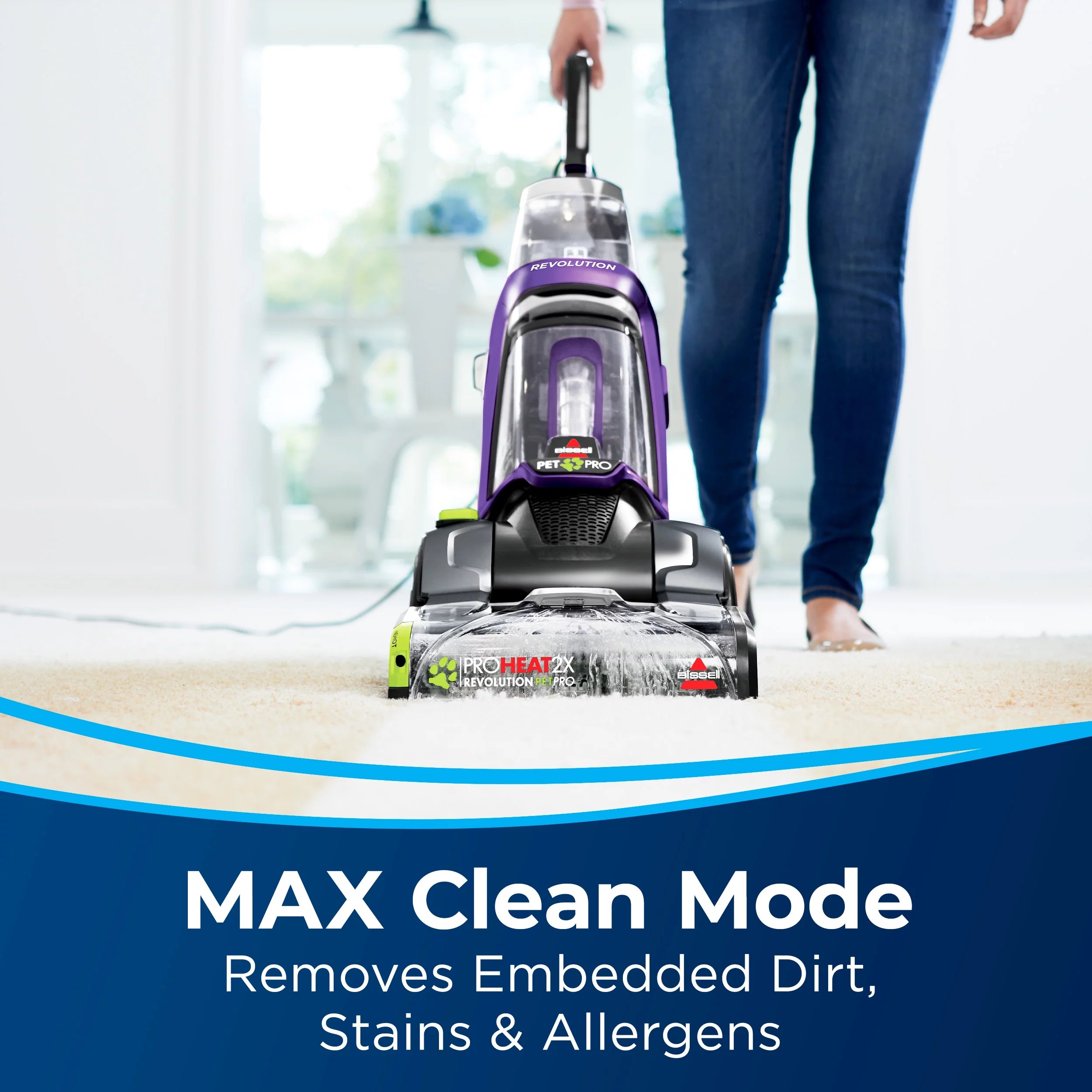 BISSELL Pro Heat 2X Revolution Pet Pro Full-Size Carpet Cleaner 3586