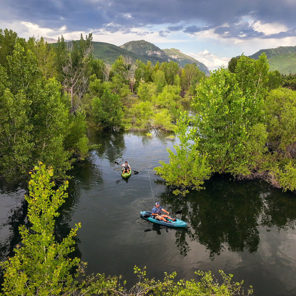 Lifetime Tamarack Pro 123 inch Sit-On-Top Kayak, Lightning Fusion (90995)