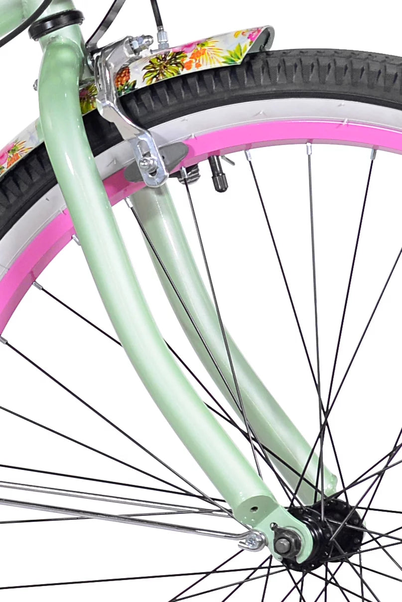Margaritaville 26" Pineapple Women's Cruiser Bike, Green