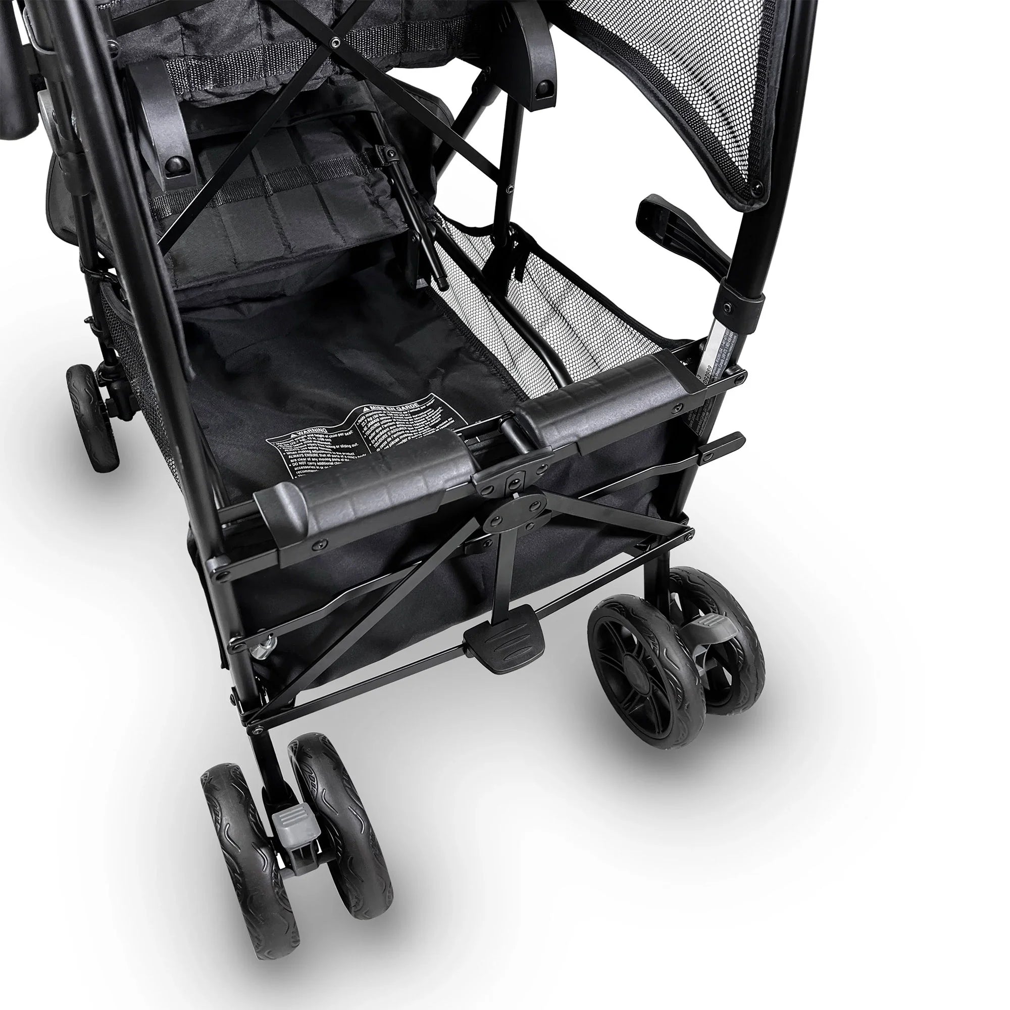 Summer Infant 3Dlite Tandem Double Stroller for Infants & Toddlers, Black