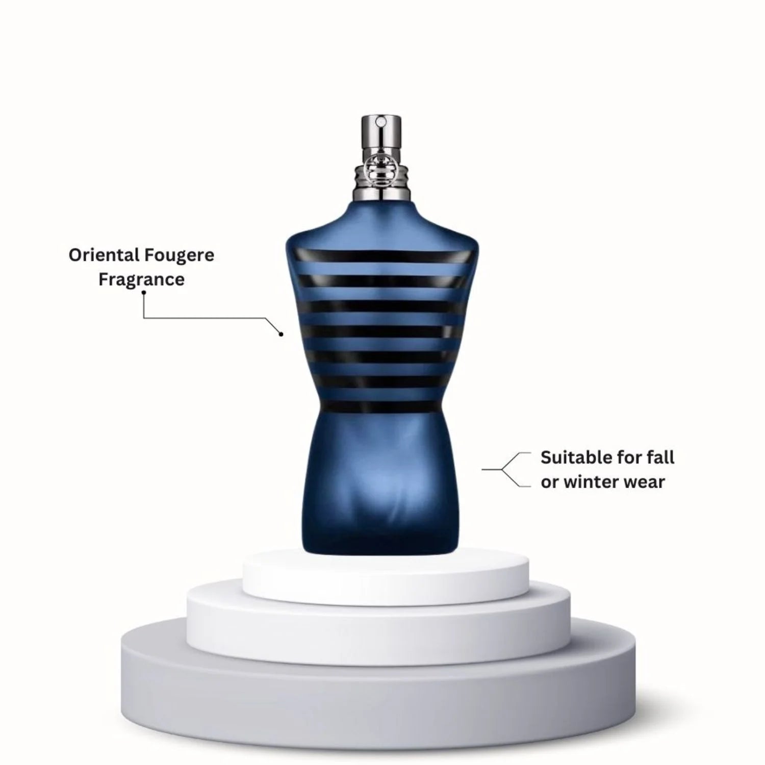 Jean Paul Gaultier Ultra Male Eau De Toilette Intense Spray, 2.5 oz