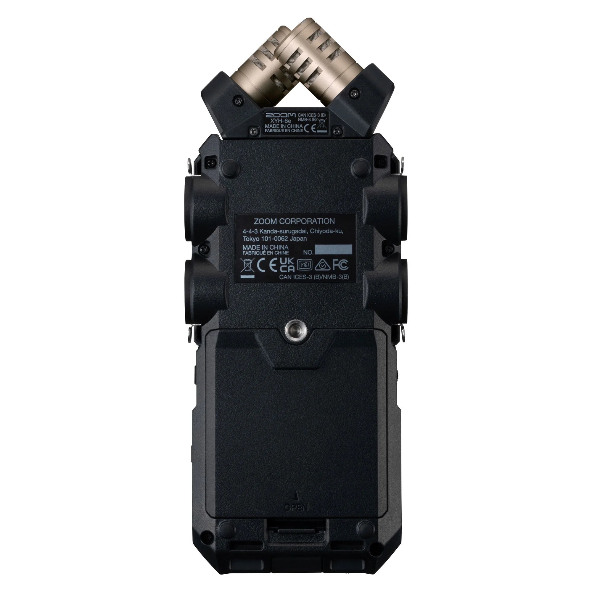 Zoom H6essential 6-Track 32-Bit Float Portable Audio Recorder + Wired XLR Lavalier Microphone XM-L2