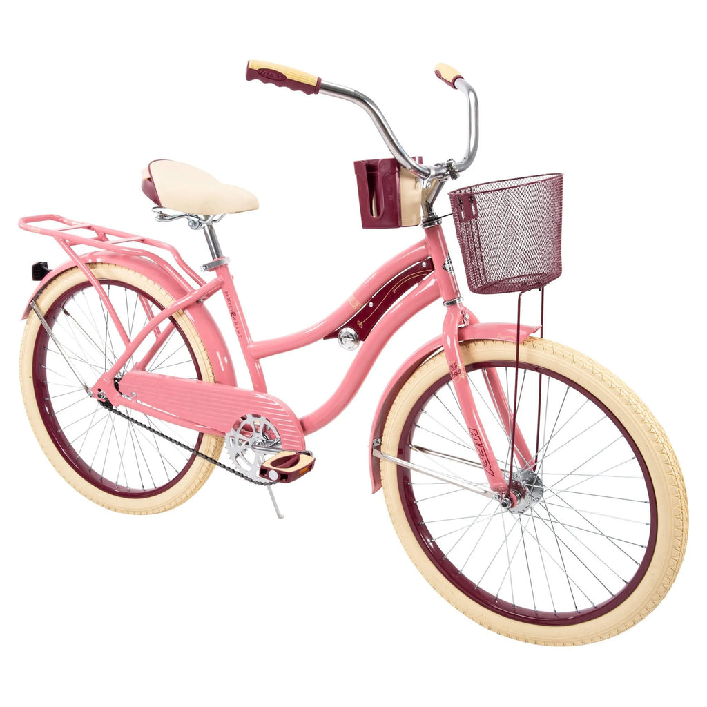 Huffy 24" Nel Lusso Girls' Cruiser Bike, Blue