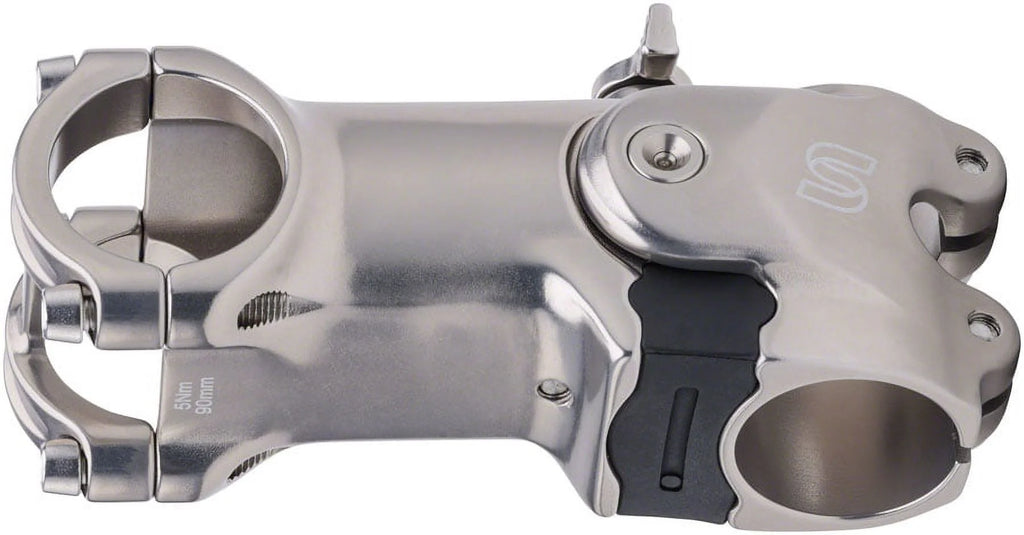 Cane Creek eeSilk Stem Lenght 80mm Clamp 31.8mm +6/-6 1 1/8 in Silver Aluminum