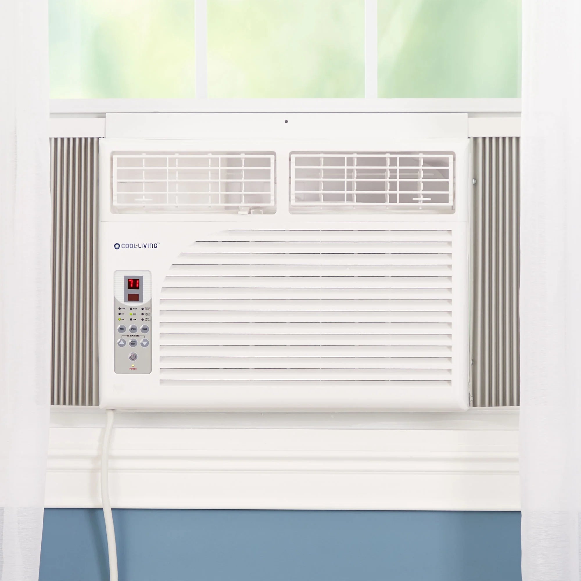 Cool Living AC 10,000 BTU Energy Star Window Mount Air Conditioner A/C + Remote