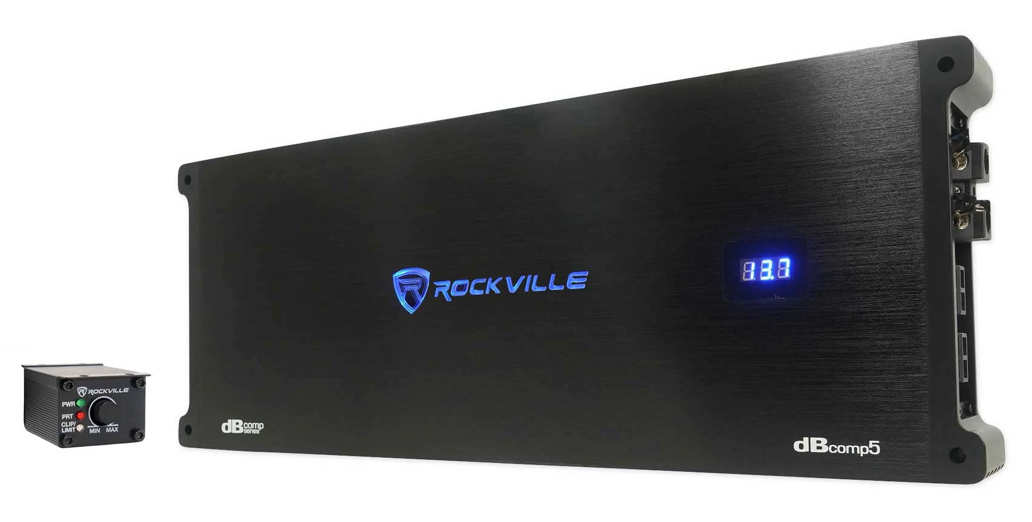 (2) Rockville Destroyer 12D1 12" Competition Car Subwoofers+Box+Mono Amplifier