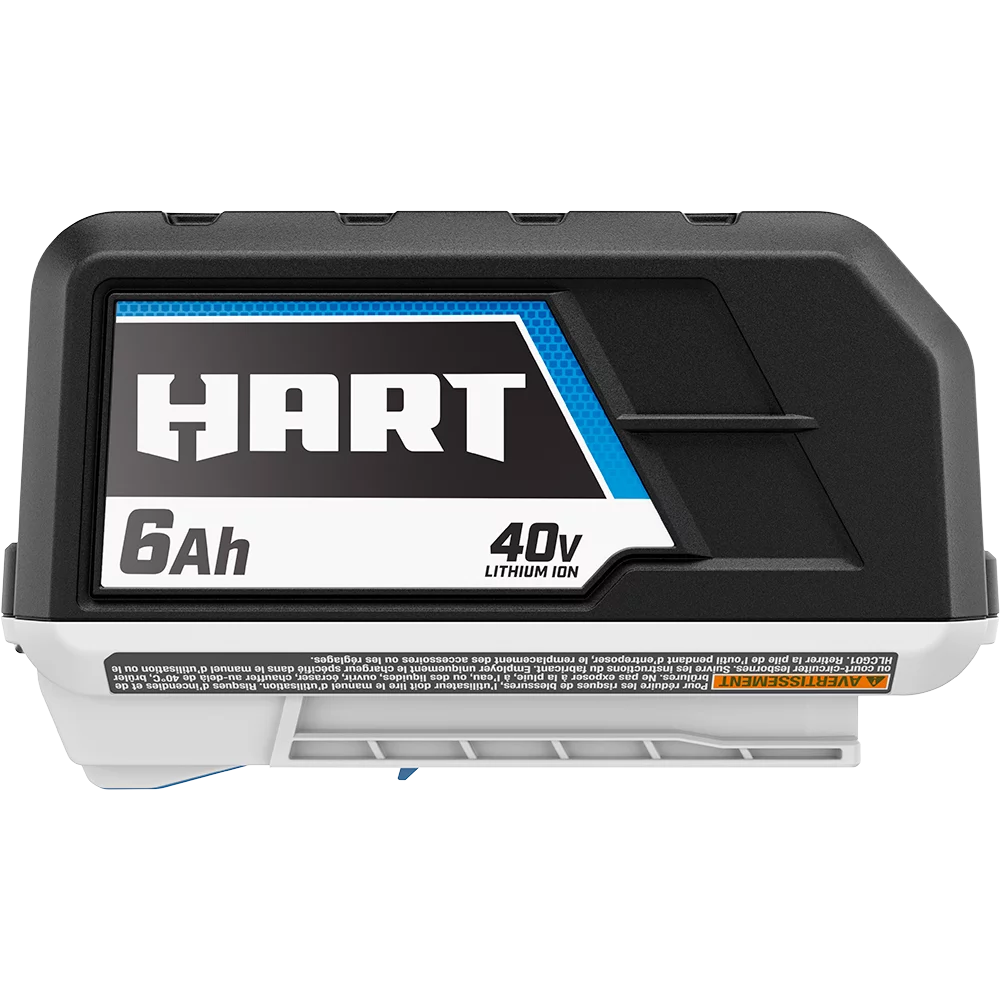 HART 40-Volt 6.0Ah Lithium-Ion Battery (Charger Not Included)