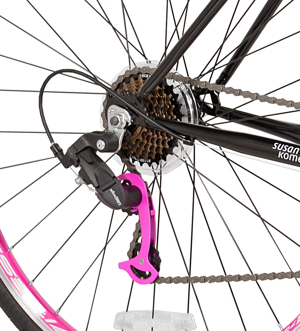 Susan G. Komen 700c Courage Road Women's Bike, Pink and Black