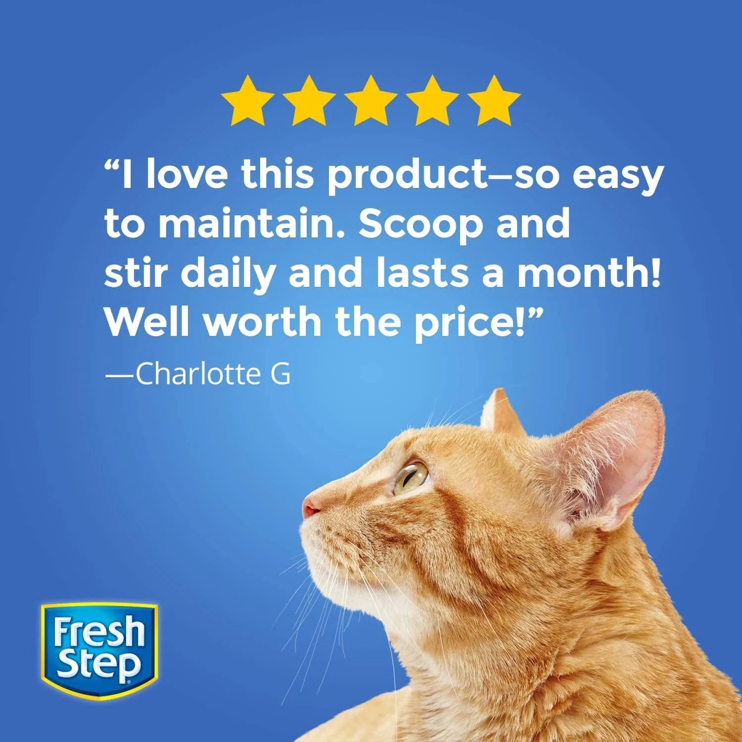 Fresh Step Crystals, Premium Cat Litter, Scented, 16 Pounds (2 Pack of 8 lb Bags)