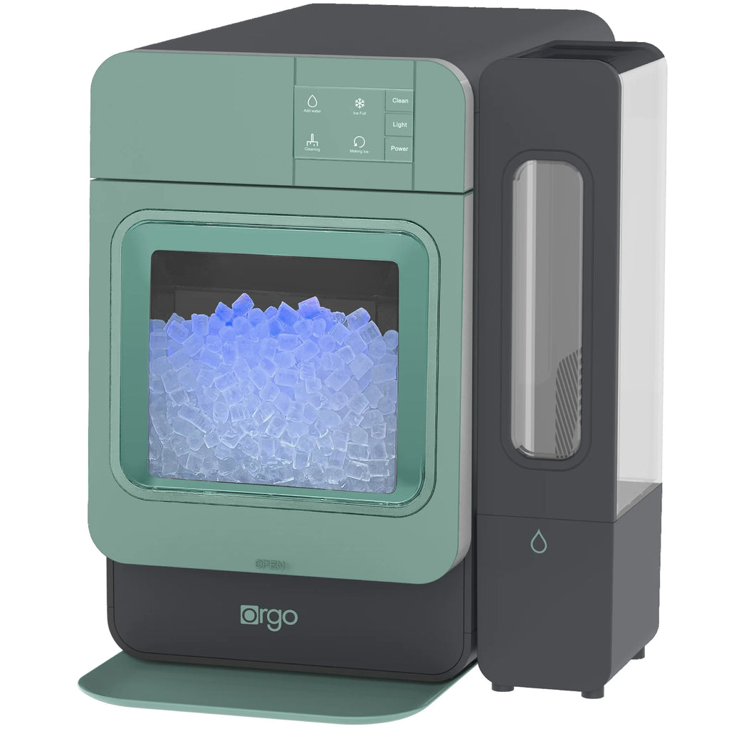Orgo Products Sonic Countertop Ice Maker, Nugget Ice Type, Sage