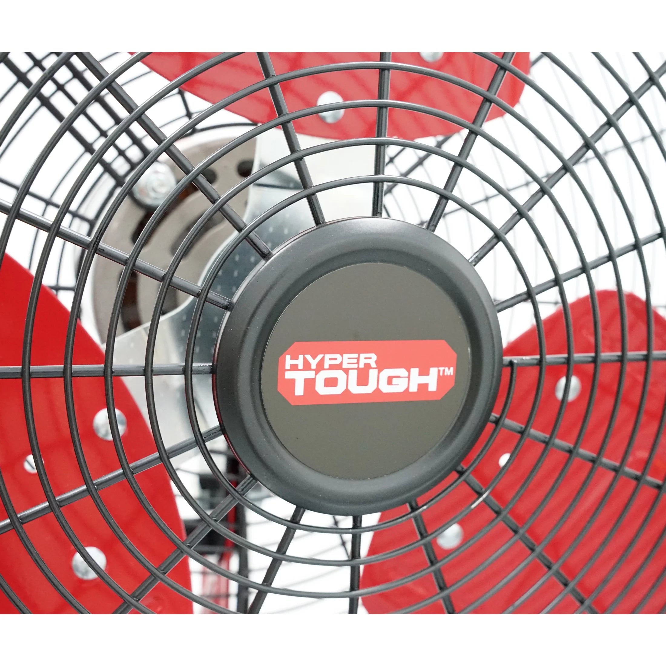 Hyper Tough New 30 inch Commercial & Industrial High Velocity Red and Black Stand Fan