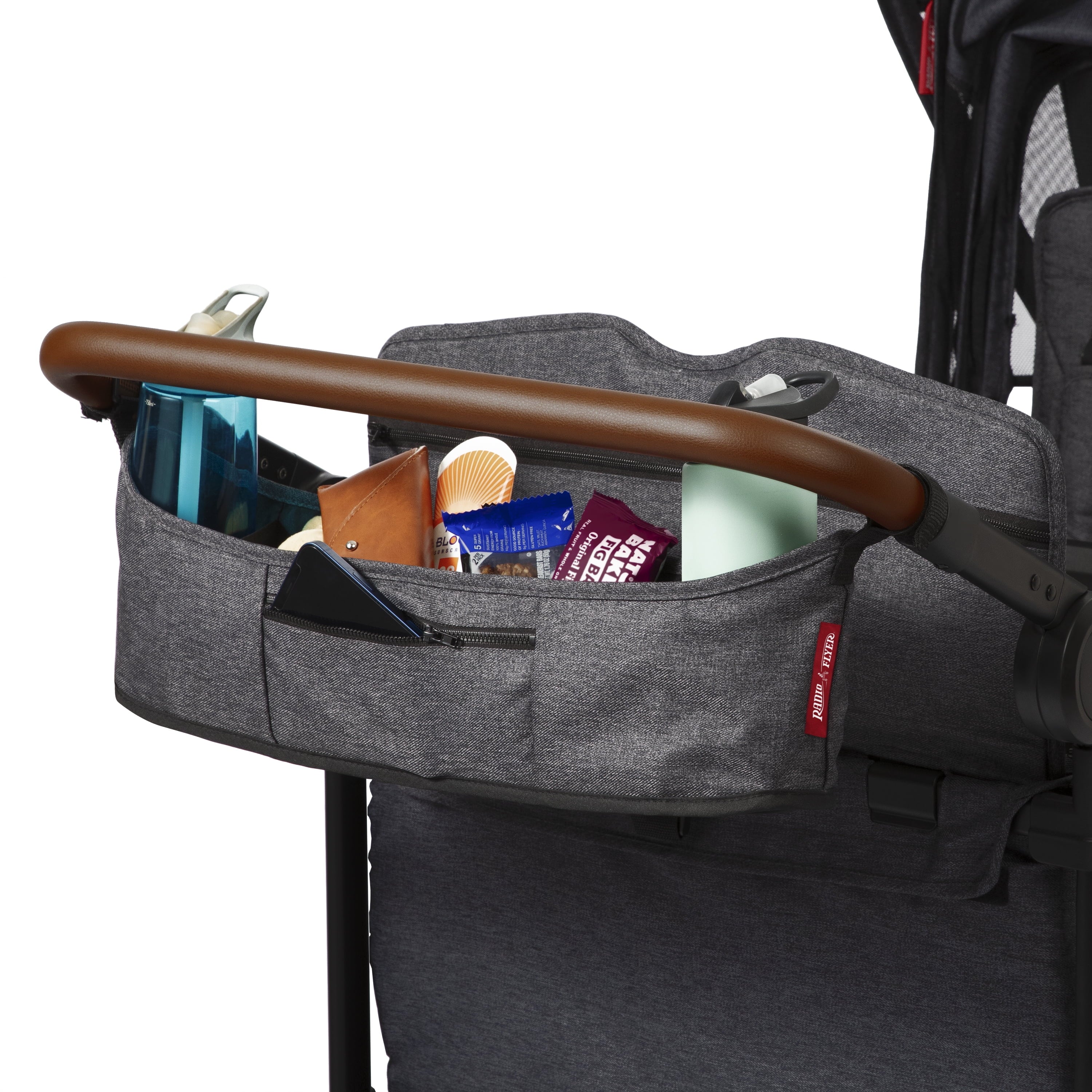 Radio Flyer, Voya™ XT Quad Stroller Wagon, Premium Stroller Wagon for 4 Kids, Accessories Included