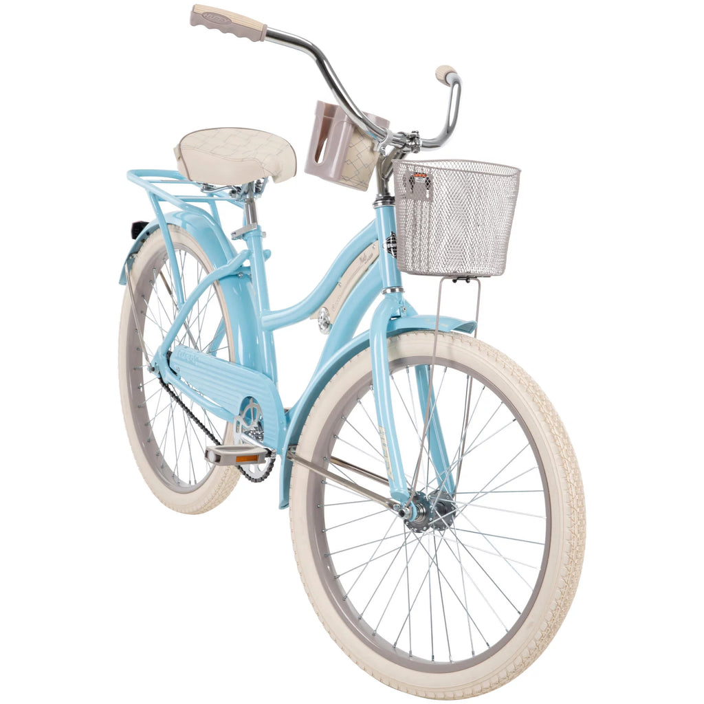 Huffy 24" Nel Lusso Girls' Cruiser Bike, Blue