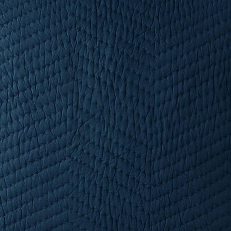 Company Cotton Deep Teal Cotton Voile Euro Sham
