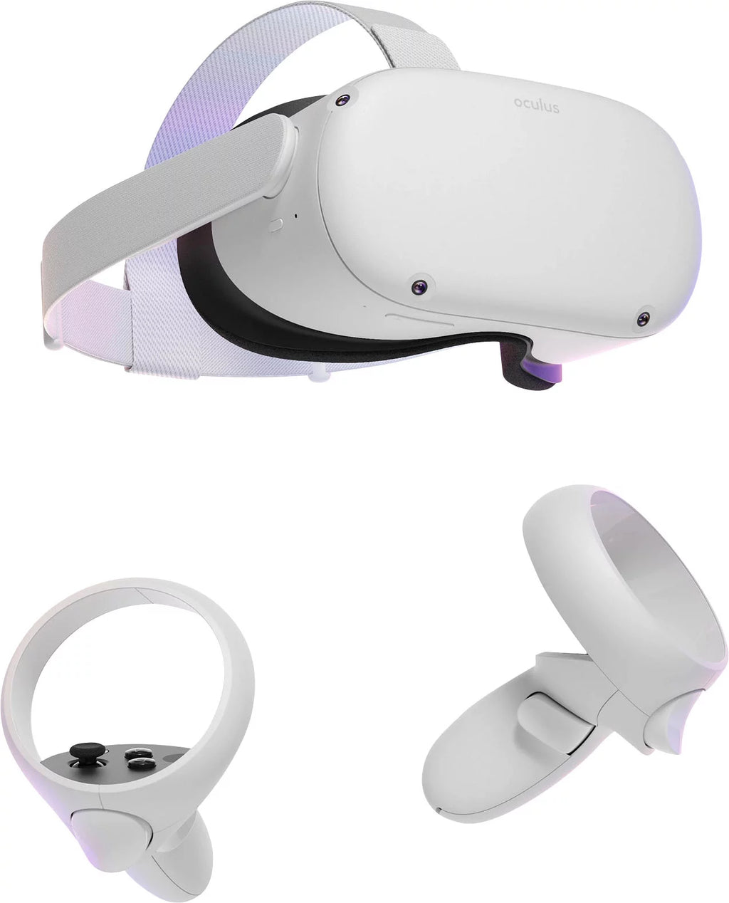 2022 Meta Oculus Quest 2 All-In-One VR Headset, Touch Controllers, 256GB SSD, 1832x1920 up to 90 Hz,3D Audio, Earphone,10Ft Link Cable, Grip Cover,Knuckle & Hand Strap, Lens Cover
