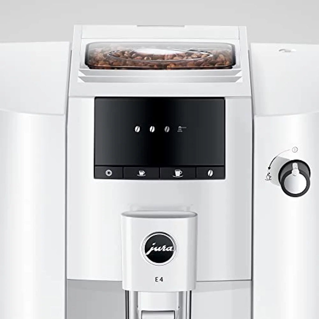 Jura E4 Automatic Coffee Machine (Piano Black)