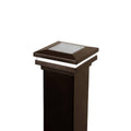 Bronze Integrated LED Solar Deck Rail Light