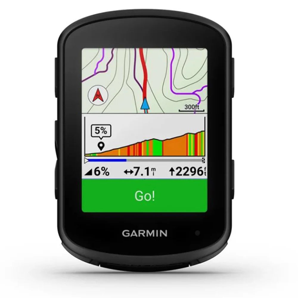 Garmin 010-02695-00 Edge 840, Compact GPS Cycling Computer, Device Only Bundle with Workout Cooling Sport Towel and Deco Essentials Wearable Commuter Front and Rear Safety Light
