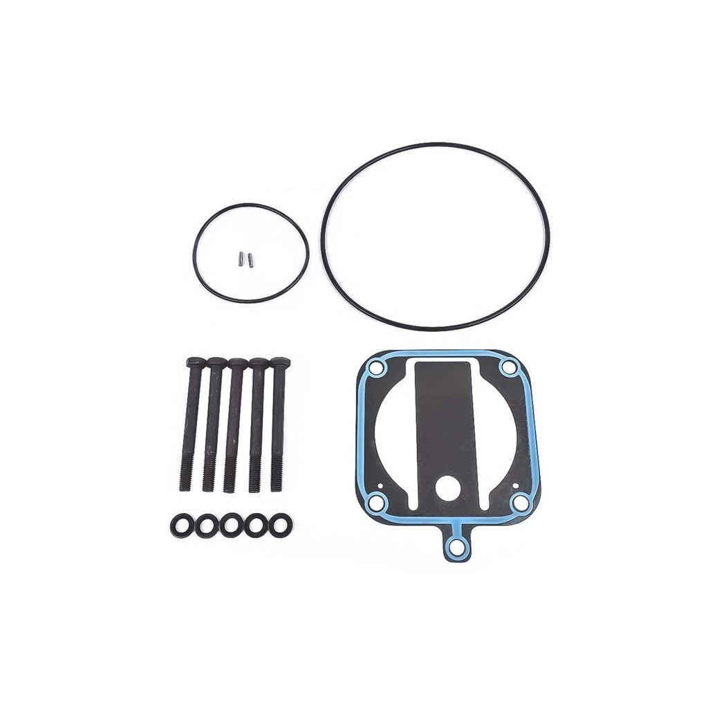 GELUOXI Air Brake Compressor Cylinder Head w/ Plate Kit for Detroit Diesel / Navistar 23536774 3709920C92 K042162