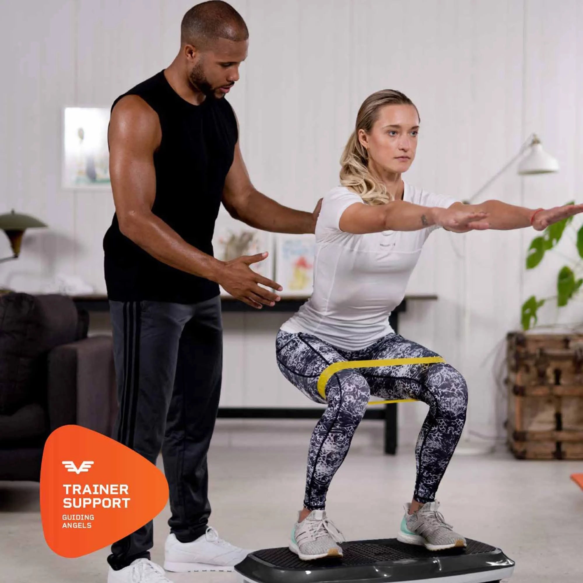 LifePro Waver Vibration Plate Home Workout Equipment for Weight Loss & Toning Muscle Exercise Machine, Black