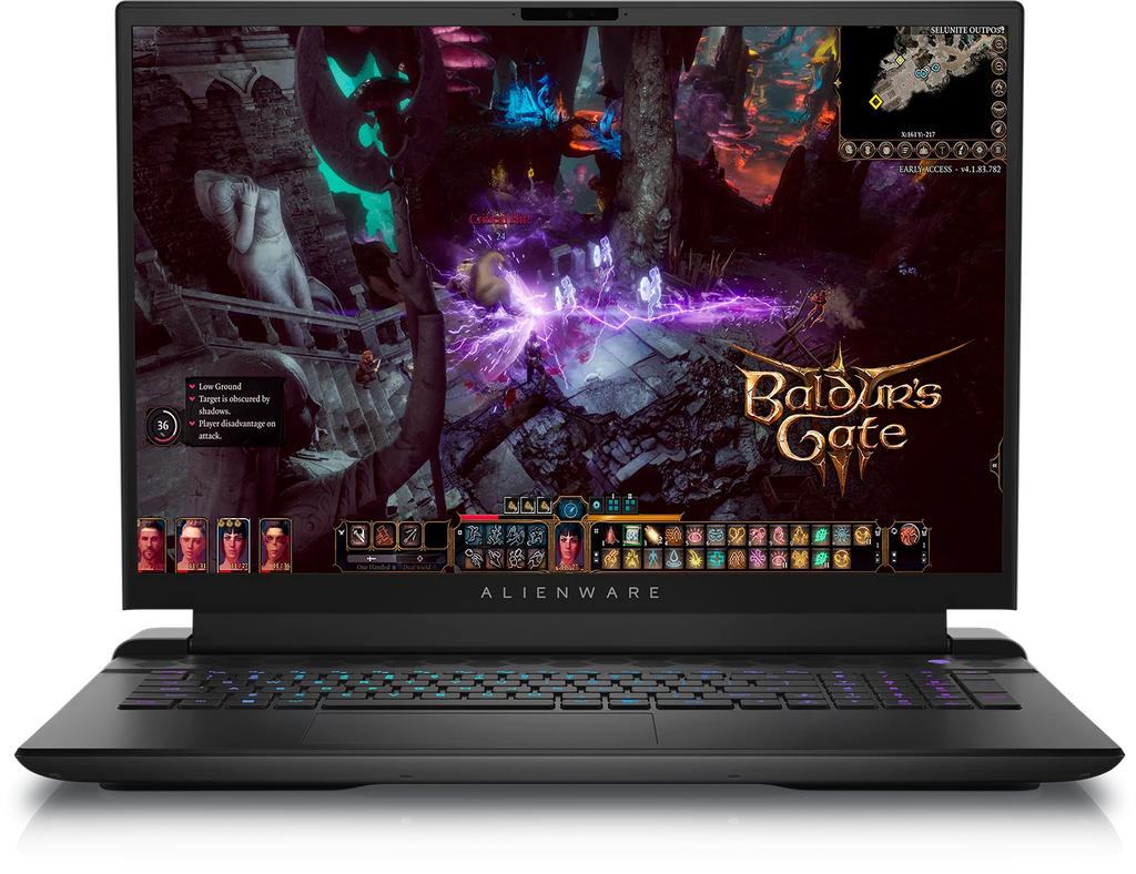 New Alienware M18 Gaming Laptop 13th Gen Intel Core i9 13900HX 24-Core GeForce RTX 4090 Ray Tracing 18" QHD+ 165Hz 3ms G-SYNC  4TB SSD 64GB RAM 11 PRO