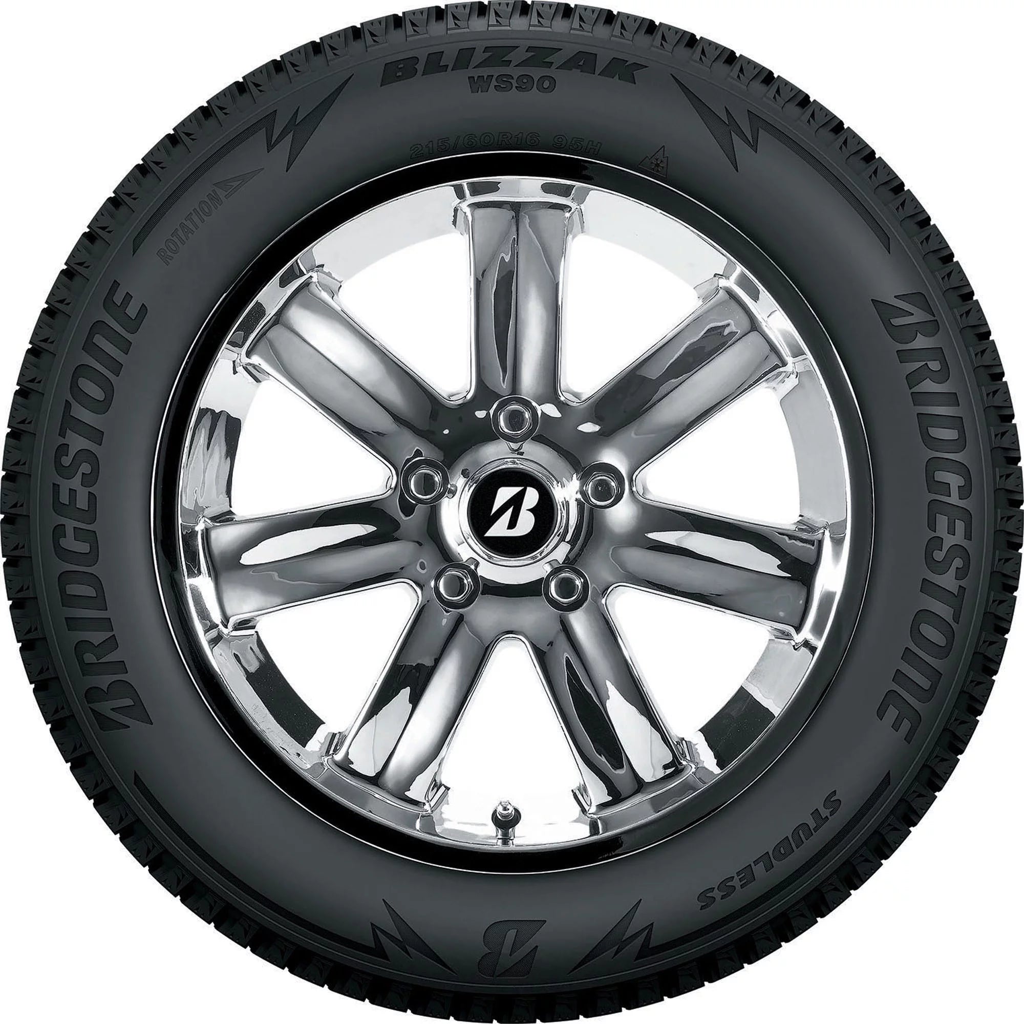 Bridgestone Blizzak WS90 Winter 205/60R16 92H Passenger Tire