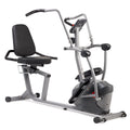 Sunny Health & Fitness Performance Recumbent Cross Trainer & Elliptical Bike with Dual Motion Arm Exercisers, Easy Access Seat & Exclusive SunnyFit® App Enhanced Bluetooth Connectivity - SF-RBE420035…