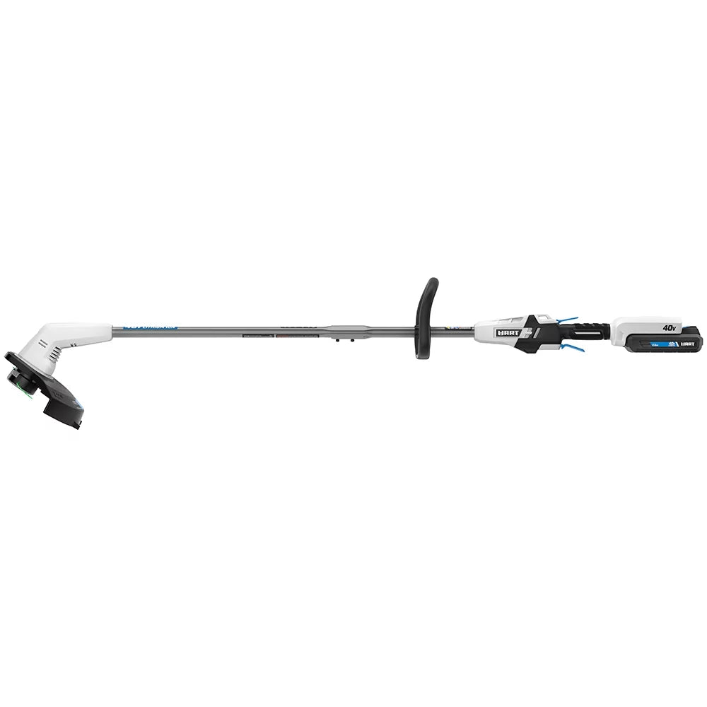 HART 40-Volt 12-inch Cordless String Trimmer Kit, (1) 2.5Ah Lithium-Ion Battery