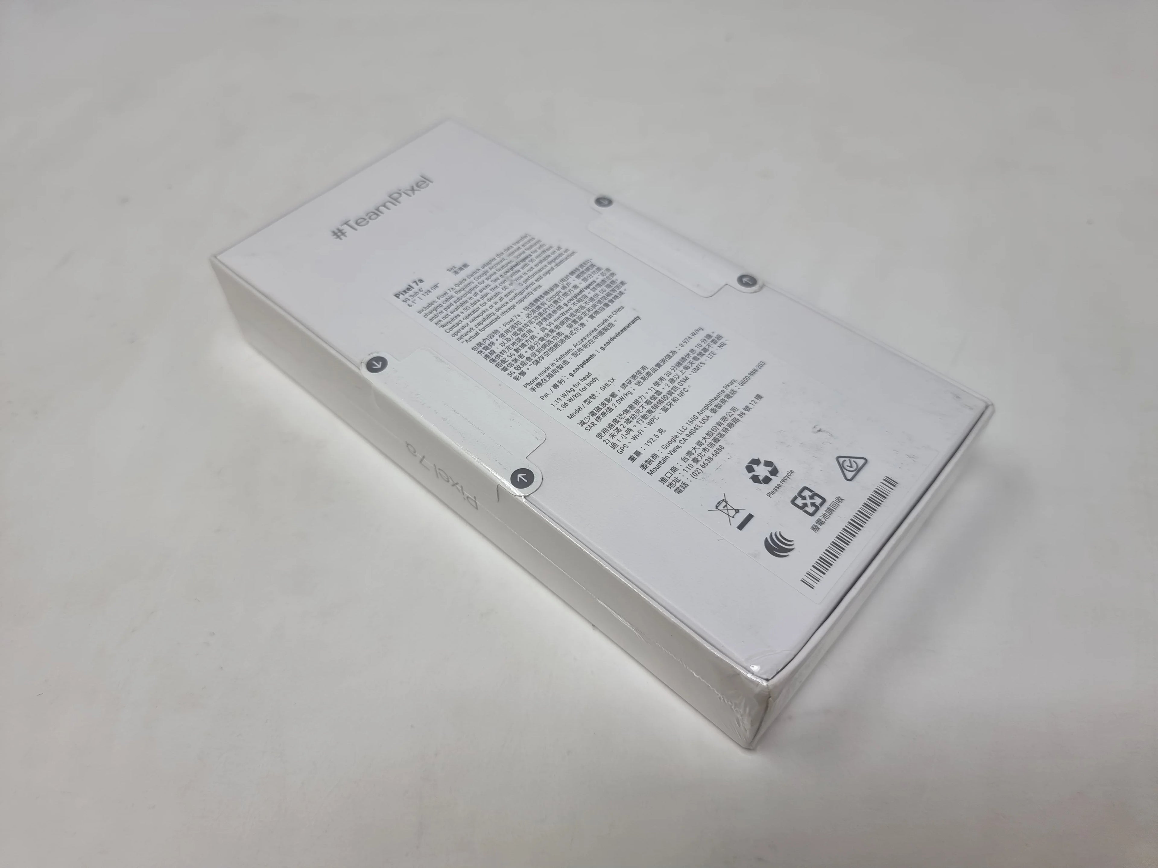 Google Pixel 7a GHL1X 128GB 8GB RAM 5G DUAL SIM (AU Model) GSM Factory Unlocked (Sea)