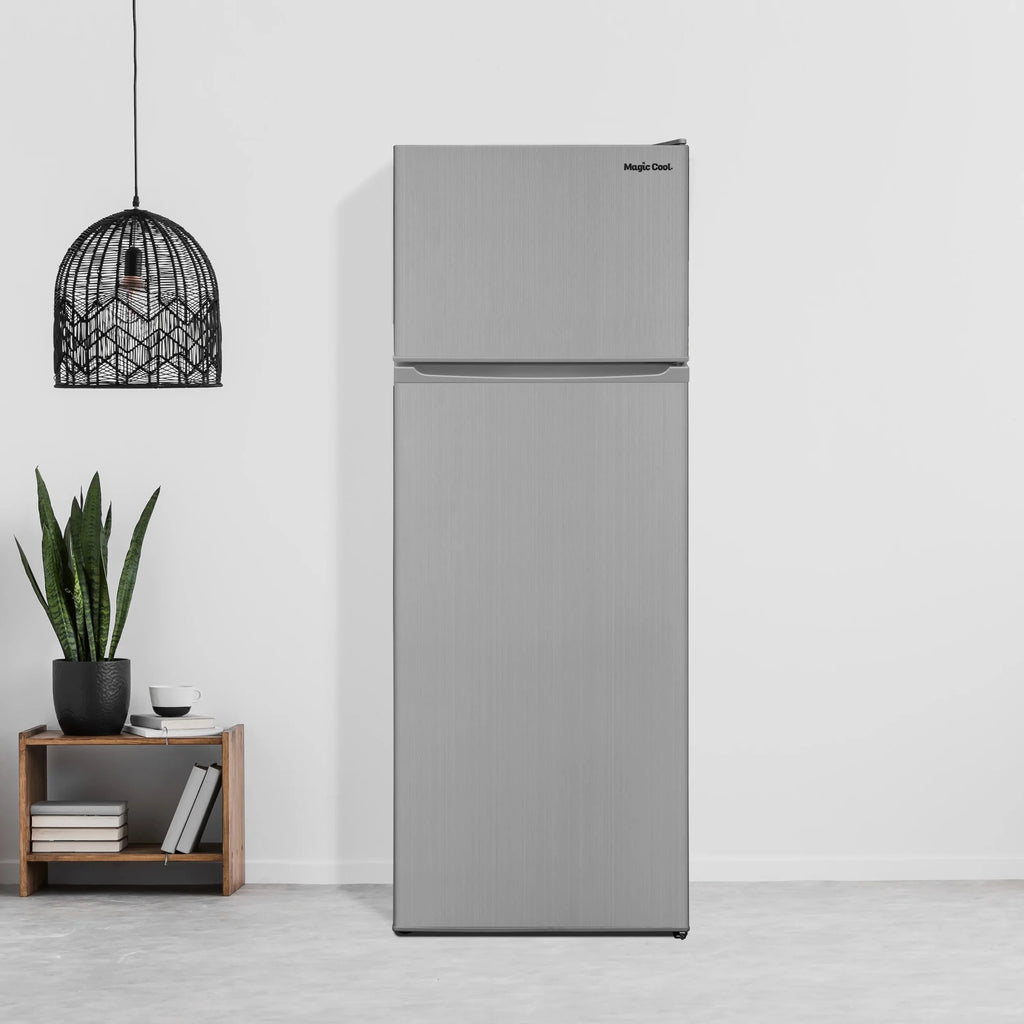 Magic Cool 7.4 Cu. ft. Apartment Size Refrigerator, in Stainless Steel (MCR74V3S)