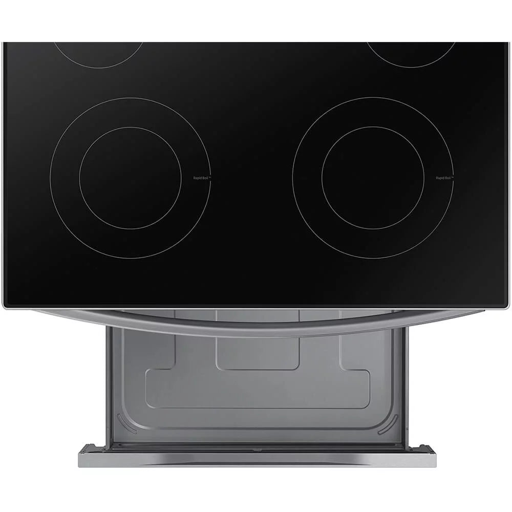 Samsung NE63A6111SS 6.3 Cu. Ft. Stainless Steel Freestanding Electric Range Oven