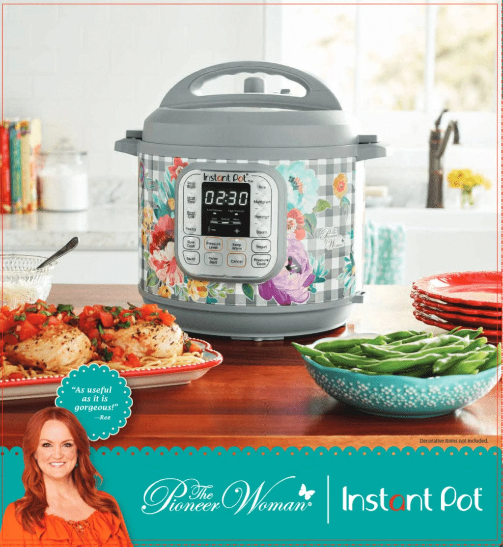 The Pioneer Woman Sweet Romance 6-Quart Instant Pot Duo Pressure Cooker