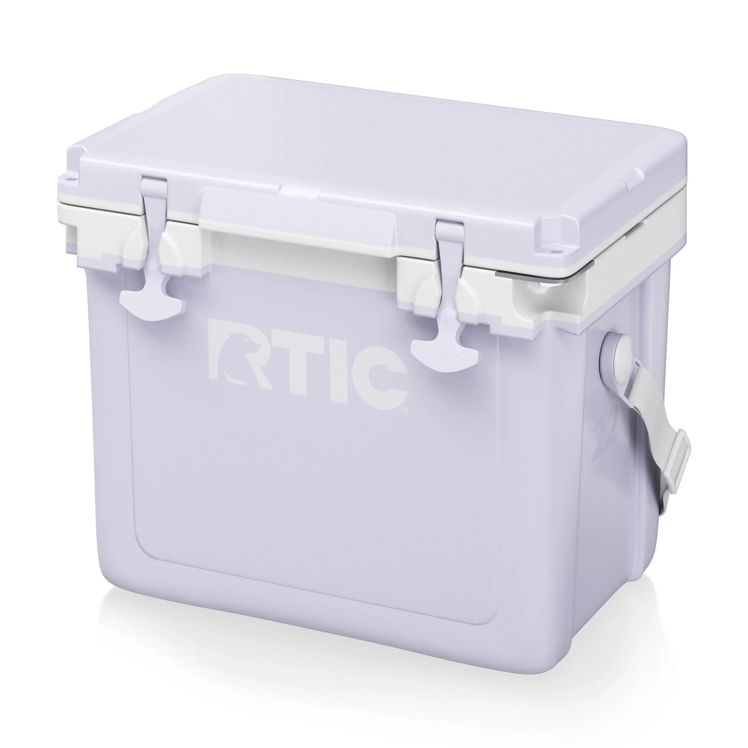 RTIC 22 QT Ultra-Light Hard-Sided Ice Chest Cooler, Lilac/White, Fits 8 bottles or 30 cans