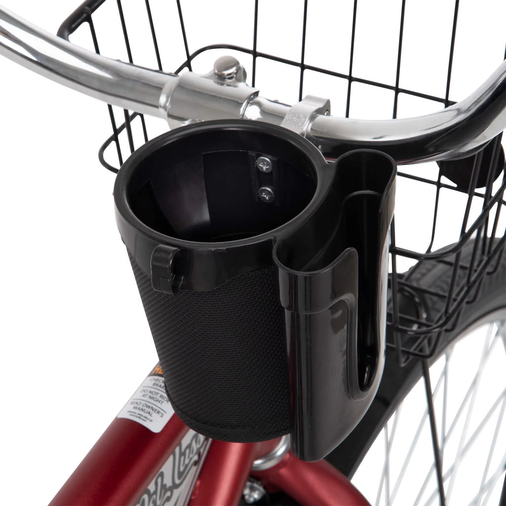Huffy 26” Nel Lusso Men's Cruiser Bike, Matte Black
