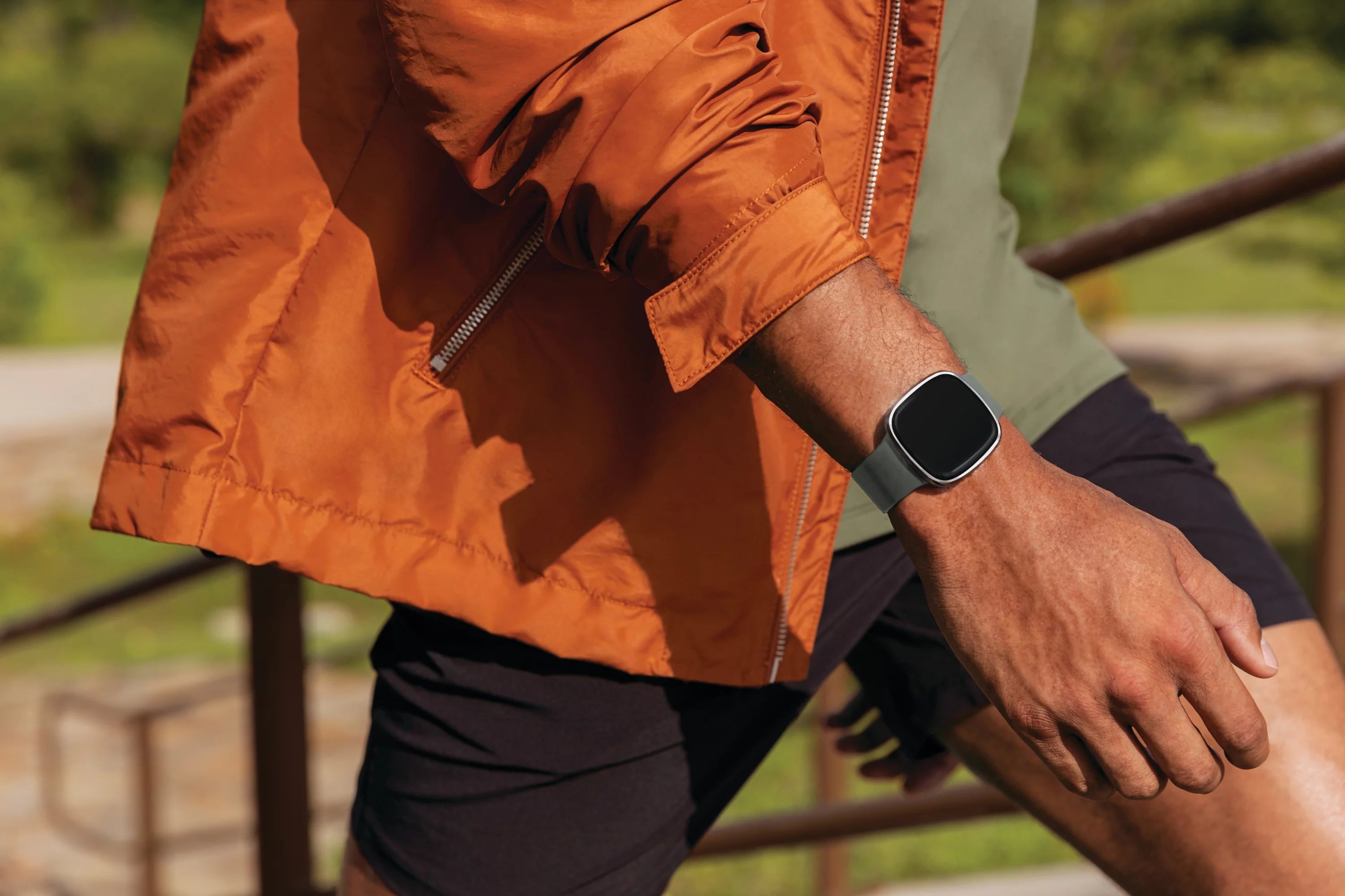 Fitbit Sense Smartwatch - Sage Grey/Silver
