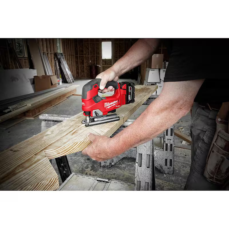 M18 FUEL 18V Lithium-Ion Cordless Brushless Oscillating Multi-Tool with FUEL Jigsaw (Tool-Only)
