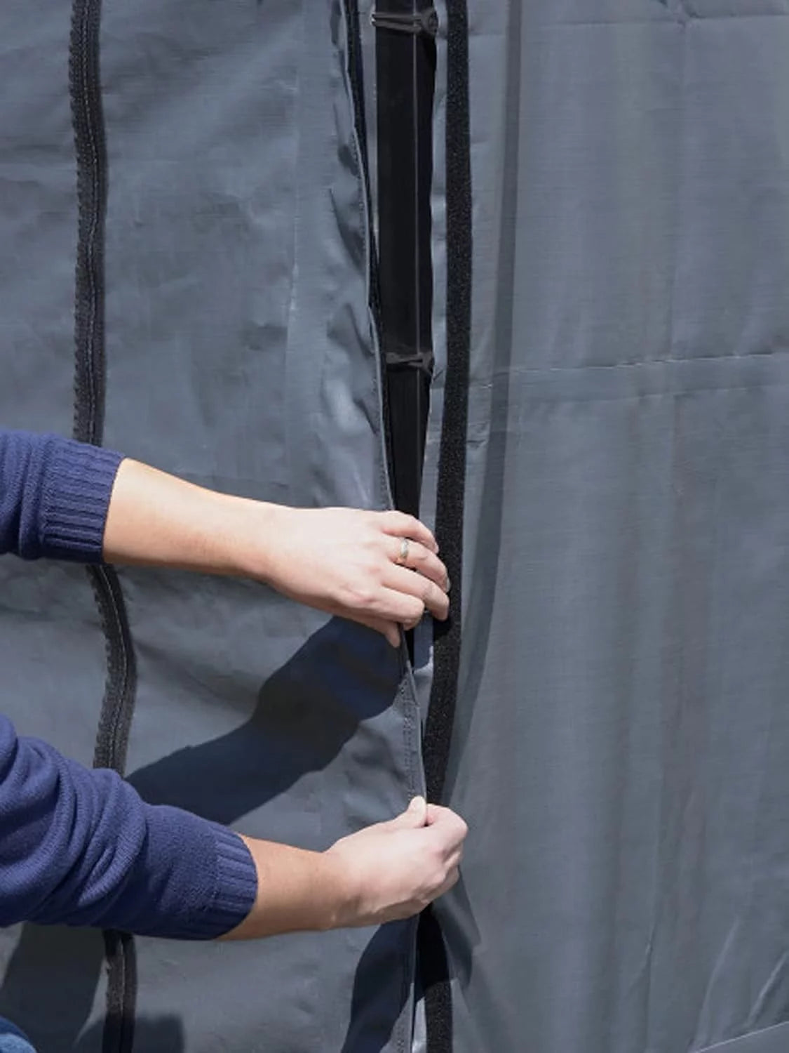 Arrow 10183 20 x 20 ft. Fabric Carport Enclosure Kit