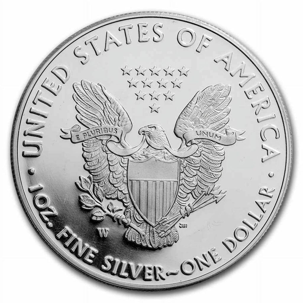 2020-W Proof Silver Eagle PR-69 PCGS (FDI, V75 Privy, WW2 Label)