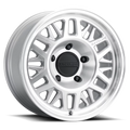 Raceline 451MC-RYNO 17" Cast Aluminum Wheel, RYNO TR MACHINED CC 17X8.5 6X139.7 0mm Fits select: 2015-2018 CHEVROLET SILVERADO K1500 LT, 2014 CHEVROLET SILVERADO K1500
