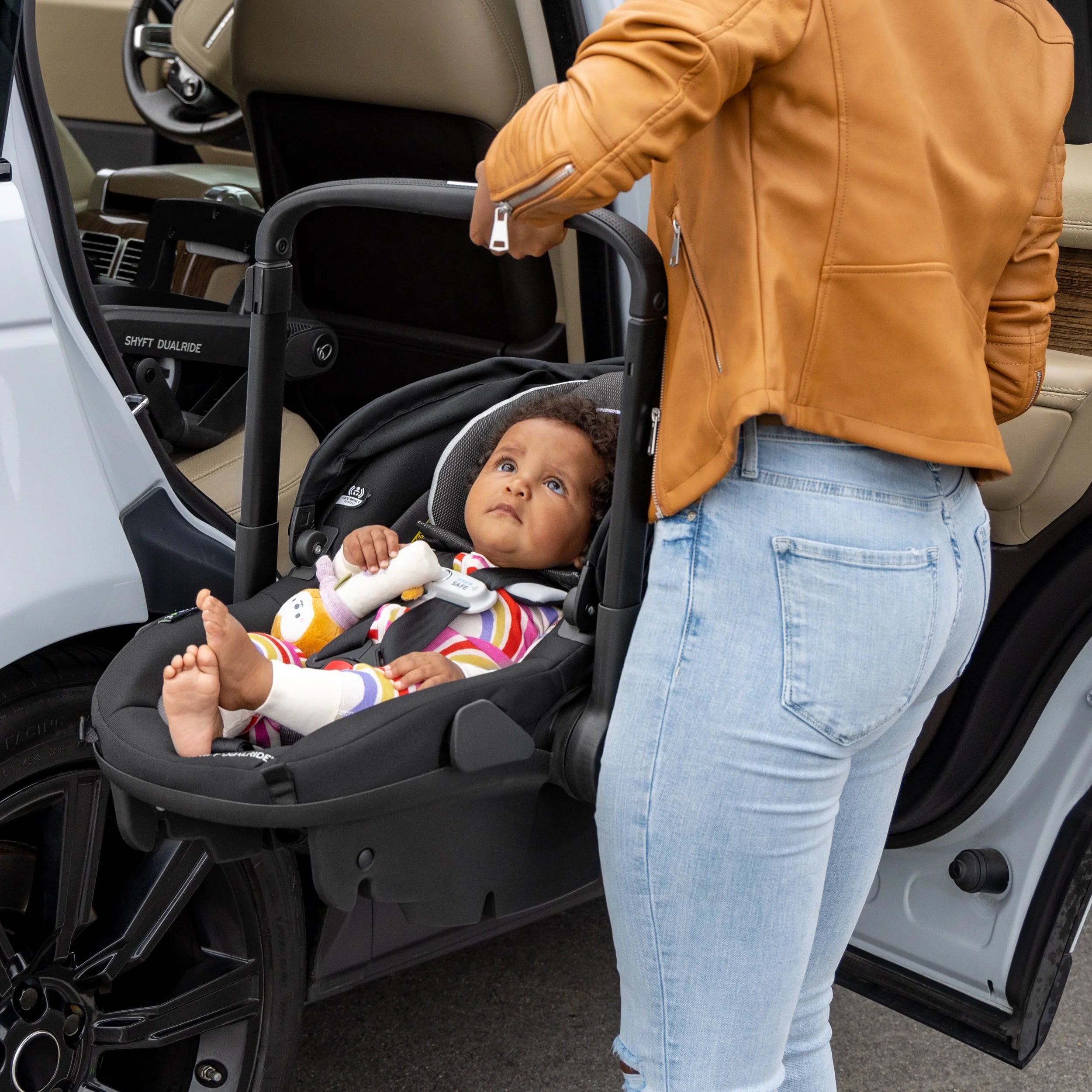 Shyft DualRide Infant Car Seat and Stroller Combo (Bryson Blue)