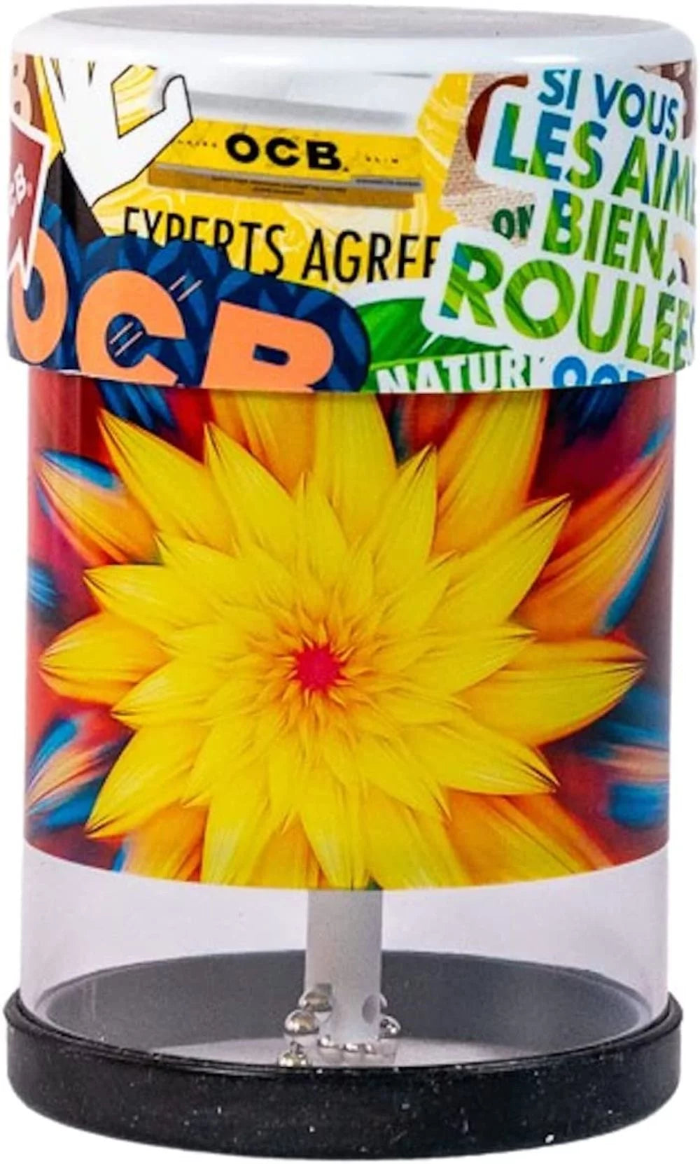Wakit Grinders Best Electric Grinder (OCB x Wakit Flower)