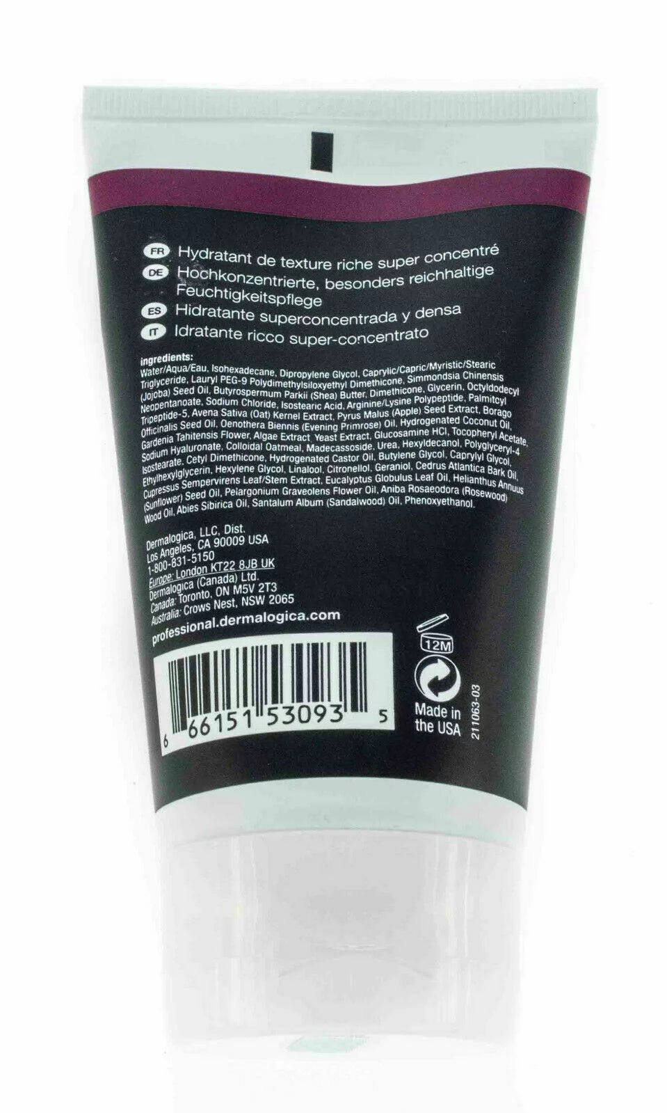 Dermalogica Age Smart Super Rich Repair 4 oz / 118 ML PROFESSIONAL SIZE FRESH