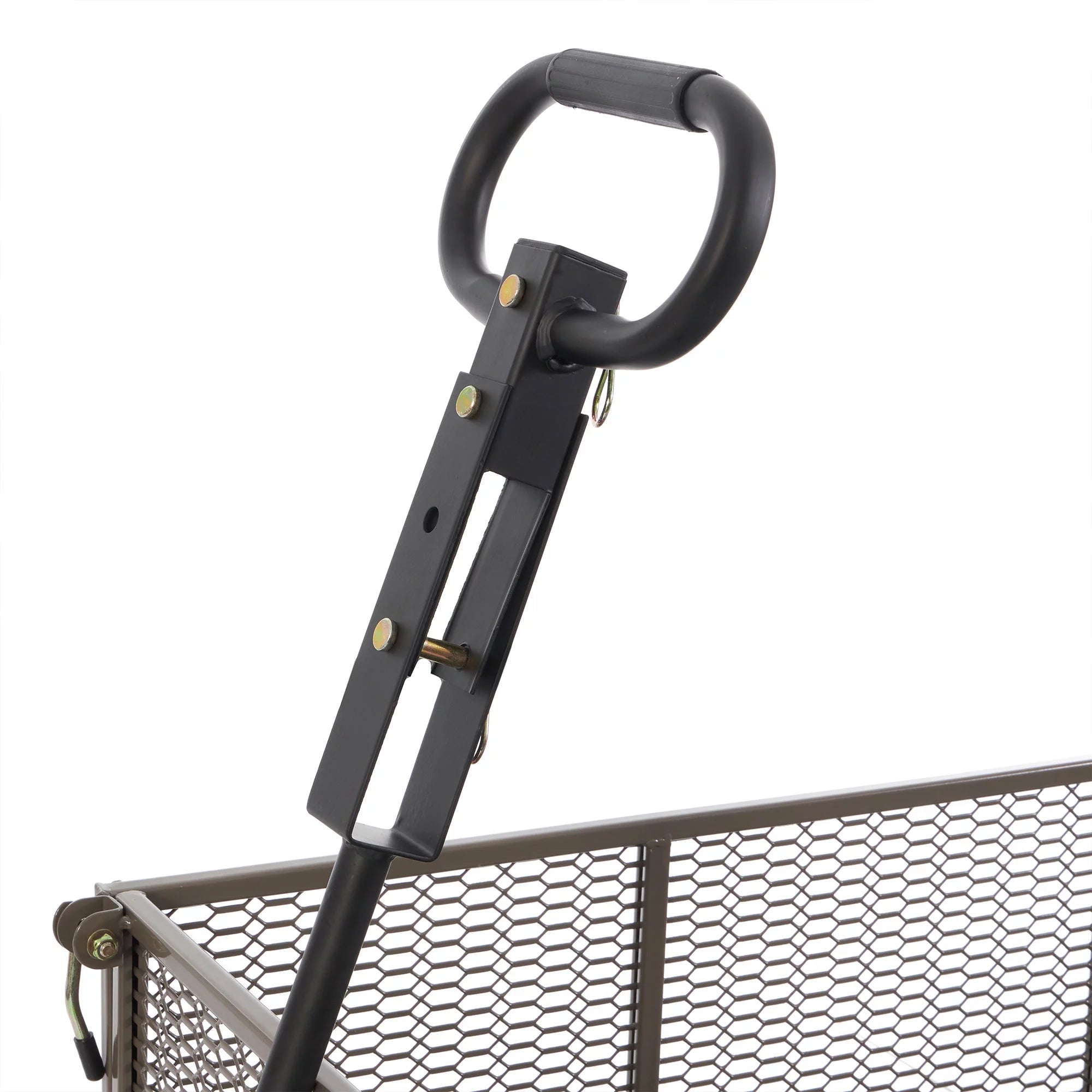 Gorilla Carts Steel Dump Cart Garden Beach Wagon, 1,200Lb Capacity, Gray
