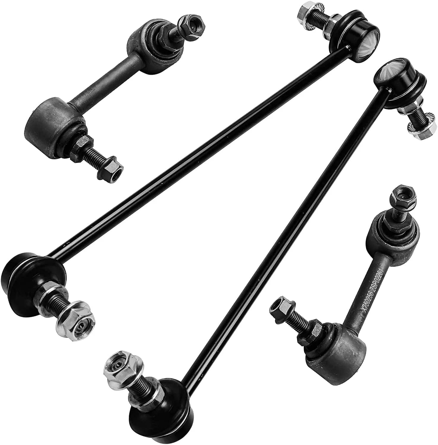 Detroit Axle - 8pc Struts Shocks Kit for 2007-2013 Nissan Altima Complete 2 Front Struts w/Coil Springs 2 Rear Shock Absorbers 4 Front and Rear Sway Bars 2008 2009 2010 2011 2012 Replacement Struts